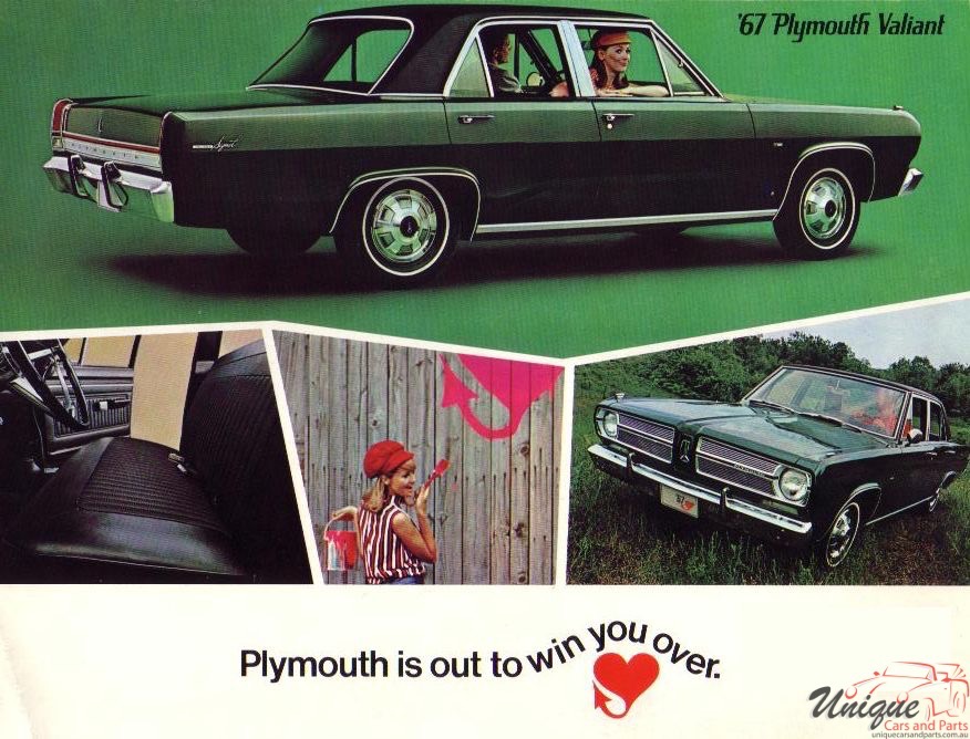 1967 Plymouth Valiant Brochure Page 12
